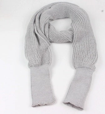 Sweater Scarf Cashmere Ladies Girl Woman Clothing Casual Wear Women dealsniper-net Grey 235cm