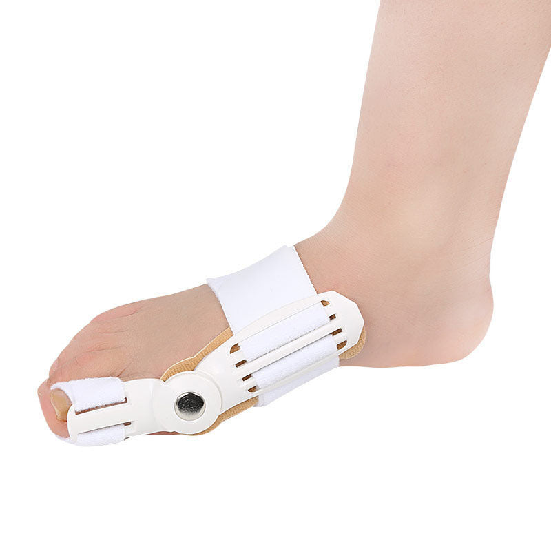 Hallux Valgus Corrector Plastic Toe Correctors Sleeves Health dealsniper-net 2pcs white