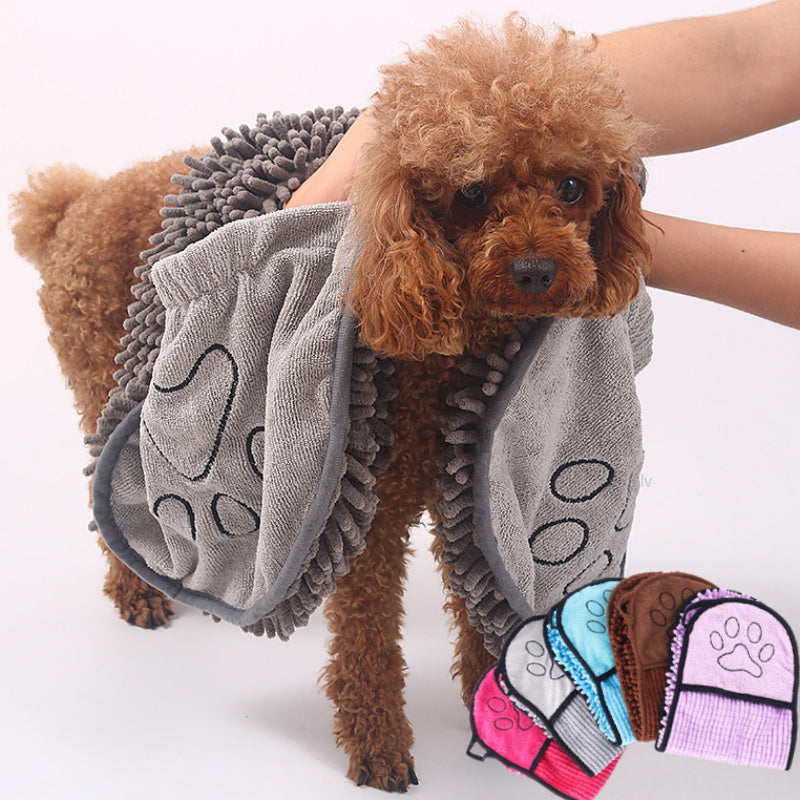 Dogs Cats Towels Super Absorbent Dog Bathrobe Microfiber Bath Towels Quick-Drying Cat Bath Towel For Pets Towel Dog Towels Pet Products Pets dealsniper-net