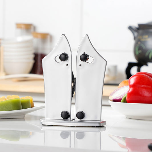 Upgrade version Kitchen Knife Sharpener Kitchen DealSniper.net Silver2PC