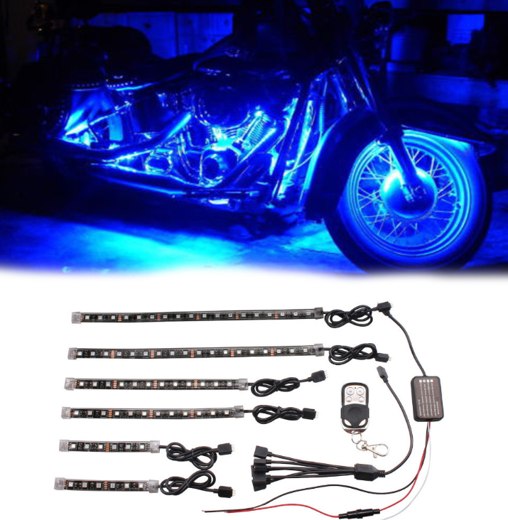 Automobile and motorcycle modified universal one for six LED Vehicle dealsniper-net