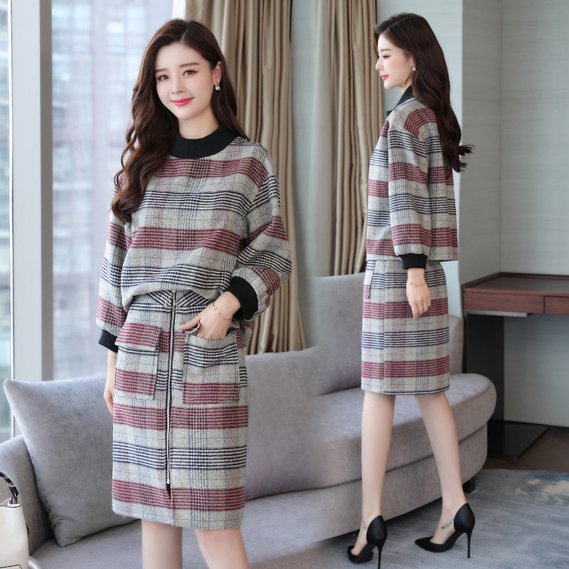 Skirt Summer Trend Simple Personality Slim, Slim, Elegant Leisure Sleeves Women Gym From House Red L