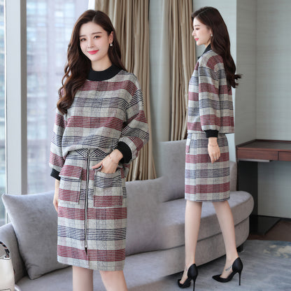 Skirt Summer Trend Simple Personality Slim, Slim, Elegant Leisure Sleeves Women Gym From House Red L