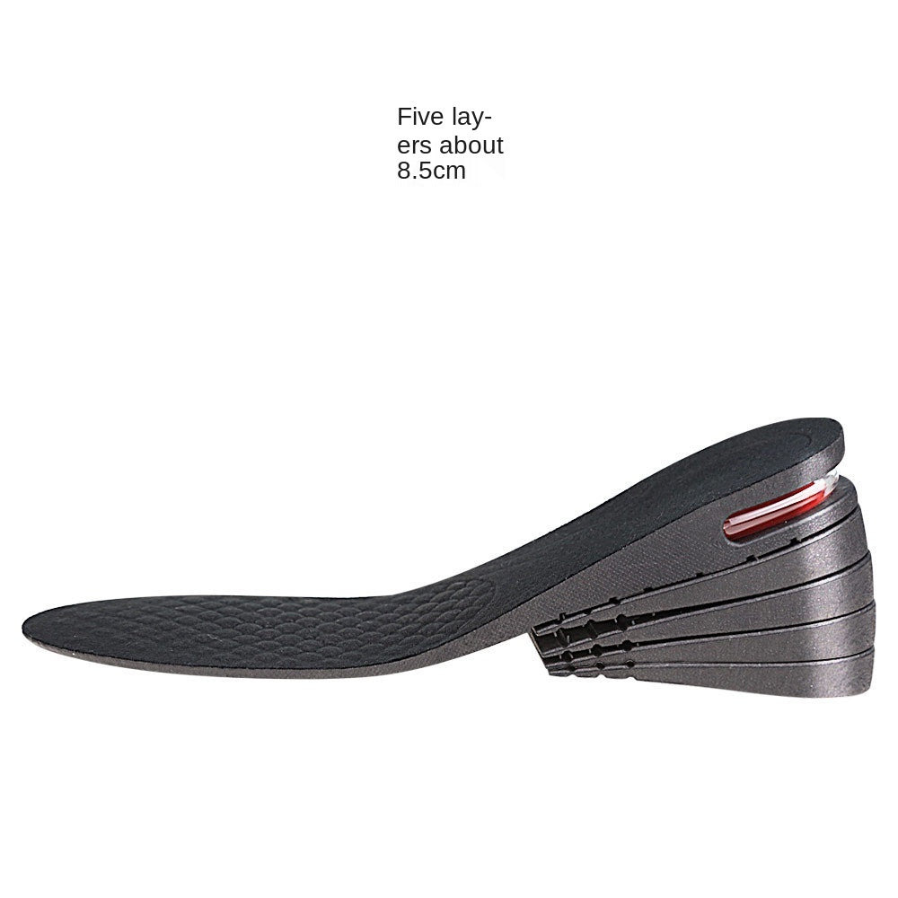 Inner Heightening Insole Sports Air Cushion Sports DealSniper.net Black 5Layer One size