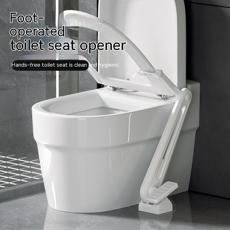 Pedal Toilet Cover Lifter Avoid Bending Non-dirty Hand House dealsniper-net