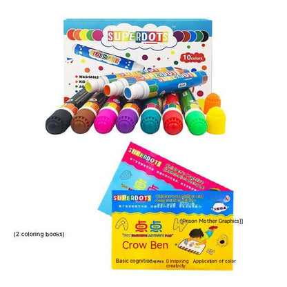 Children's Graffiti Painting Stationery Coloring Early Education Gift Box