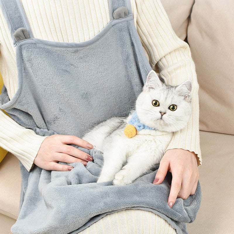 New Product Cat Holding Suit Arctic Velvet Non-stick Fur Pet Bib Pets dealsniper-net