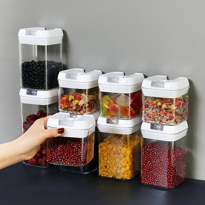 Air-Tight Food Storage Container For Cereals Easy Lock Kitchen dealsniper-net