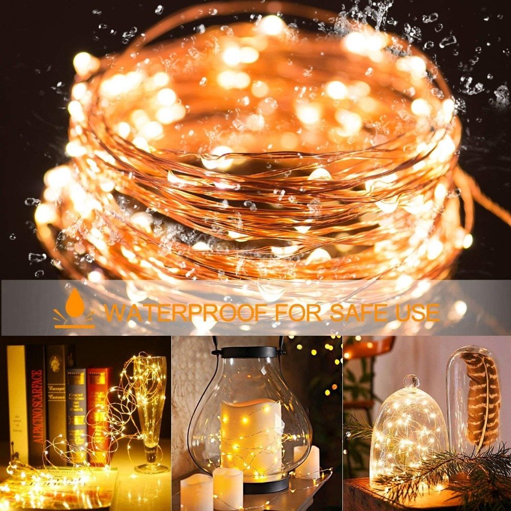 Christmas Light Led Outdoor Battery USB Powered String Lights