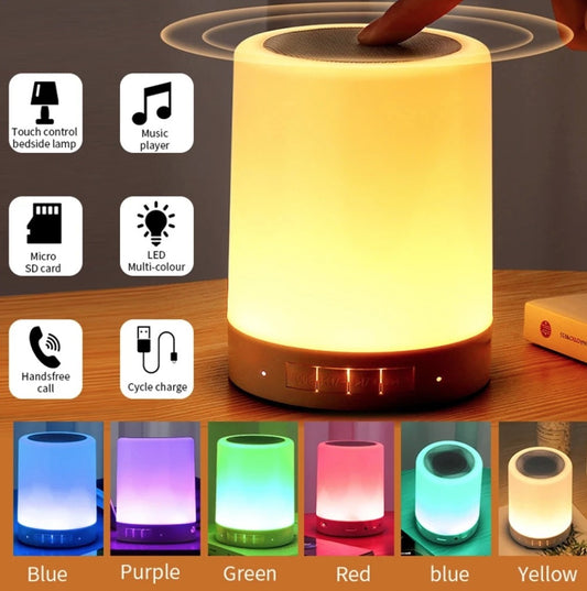 New Desktop Bluetooth Speaker For Home Bedroom House Gym From House White