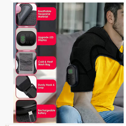 Electric Heating Red Light Therapy Shoulder Strap Health DealSniper.net