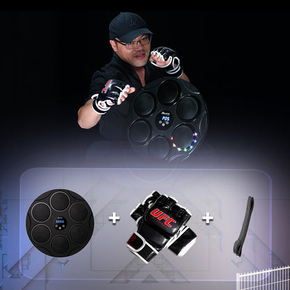 Smart Bluetooth Music Boxing Target Fitness Training Aid Sports Gym From House Boxing Target Suit C Colored Lights