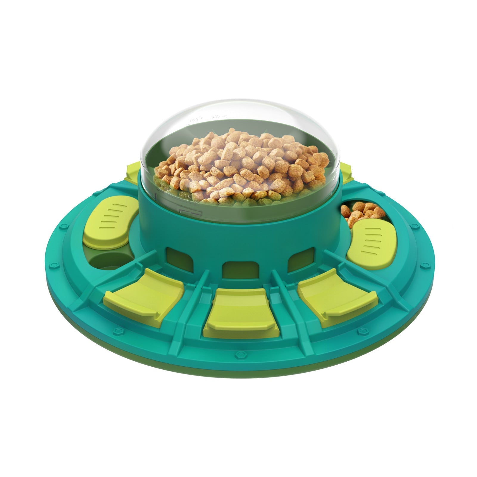 Interactive Dog Puzzle Toy For IQ Improvement And Slow Feeding Pets DealSniper.net Green