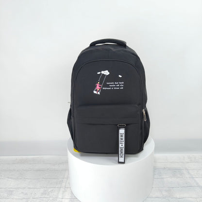 Schoolbag Fashion Casual Large Capacity Multi-functional Backpack Men DealSniper.net Black 2style 45x30x15cM