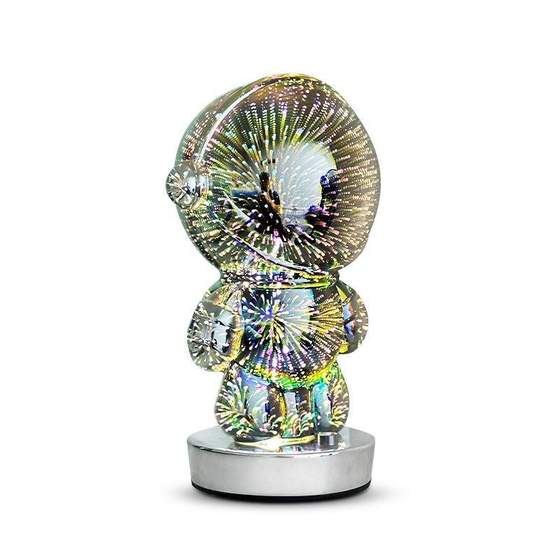 Fireworks Astronaut Atmosphere Light 3D Stereo Astronaut Home Decor Gym From House Fireworks astronaut USB