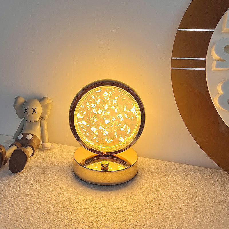 Creative USB Charging Touch Brightness Adjustable Small Night Lamp Home Decor Gym From House
