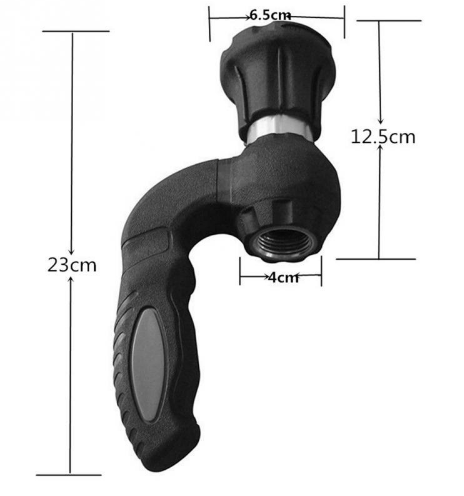 Mighty Power Hose Blaster Nozzle Lawn Garden Car Washing Garden dealsniper-net default