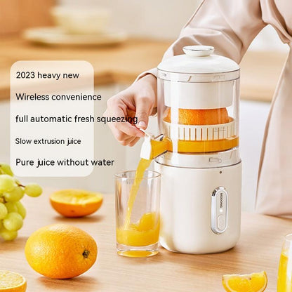 Electric Juicer Steel Orange Lemon Blender USB Portable Kitchen dealsniper-net Simple White