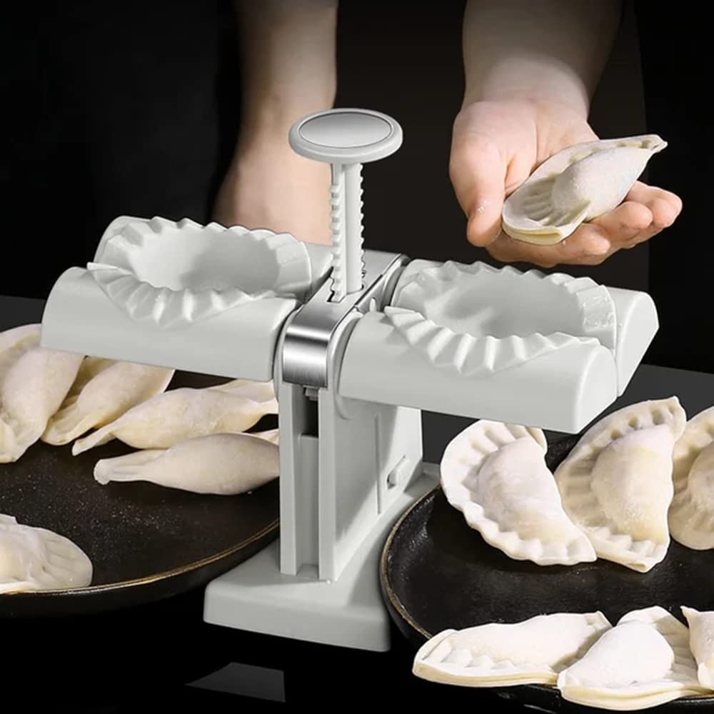 Dumpling Mould Double Head Dumpling Mold Lazy Artifact Home dealsniper-net