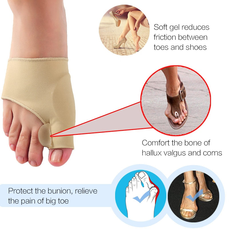 Corrective Socks Toe Valgus Toe Separator Superior Bunion Pain Relief Health dealsniper-net