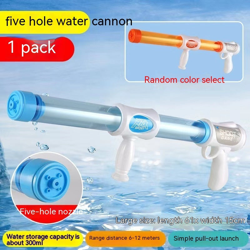 Children's Pull-out Double Grip Water Gun Toy Kids dealsniper-net 3014B Random Color