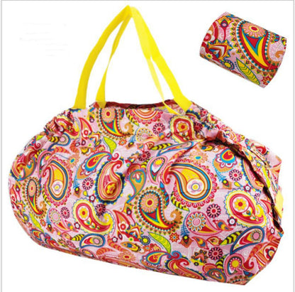 Eco-Friendly Shopping Bags Large Washable Reusable Women dealsniper-net Bohemia 53x48cm