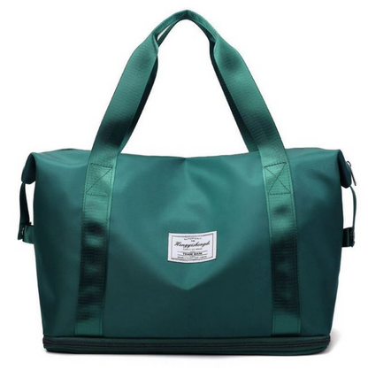 Dry And Wet Separation Sports Portable Shoulder Bag Women DealSniper.net Dark Green