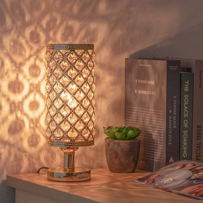 New Modern Crystal Table Lamp With Stylish Personality And Warm