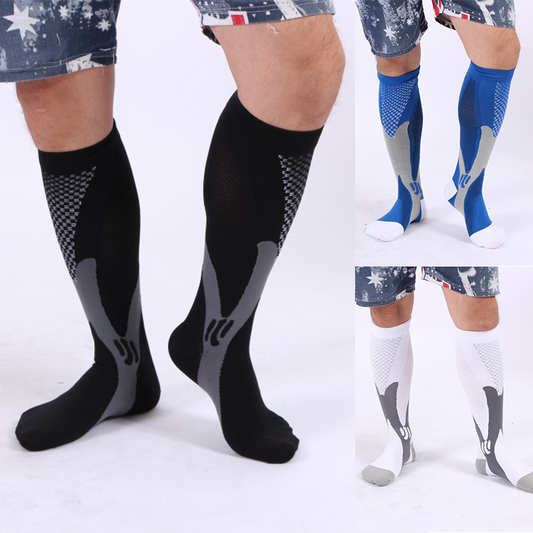 New Stretch Sports Pressure Men's And Women's Riding Soccer Socks