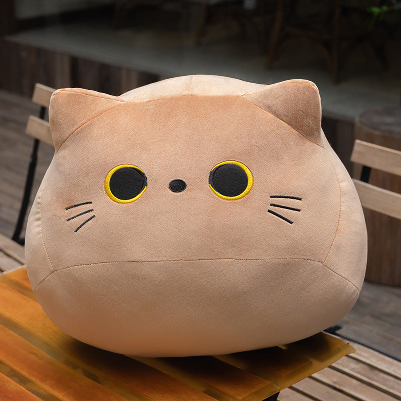New Cute Cat Plush Doll Women Gym From House Brown Cat 10cm