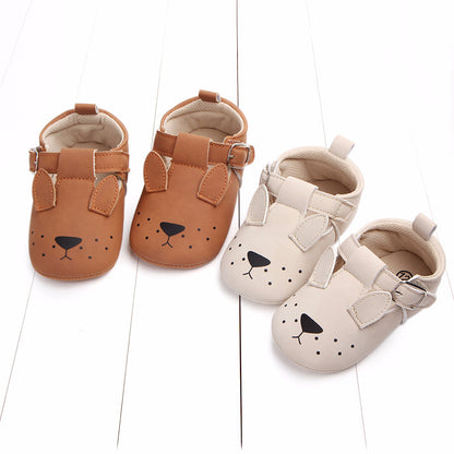 Spring and autumn cartoon animal baby shoes matte leather non-slip soft bottom baby shoes wholesale 0884 Kids DealSniper.net