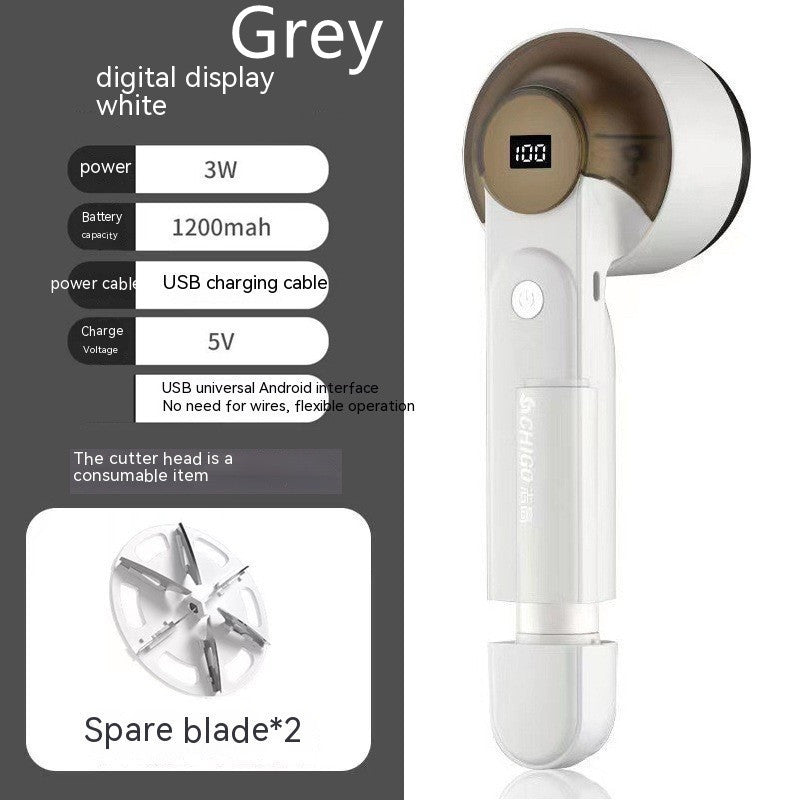 Hair Ball Trimming Household Clothes Hair Ball Trimmer House DealSniper.net Gray Spare Blade 2