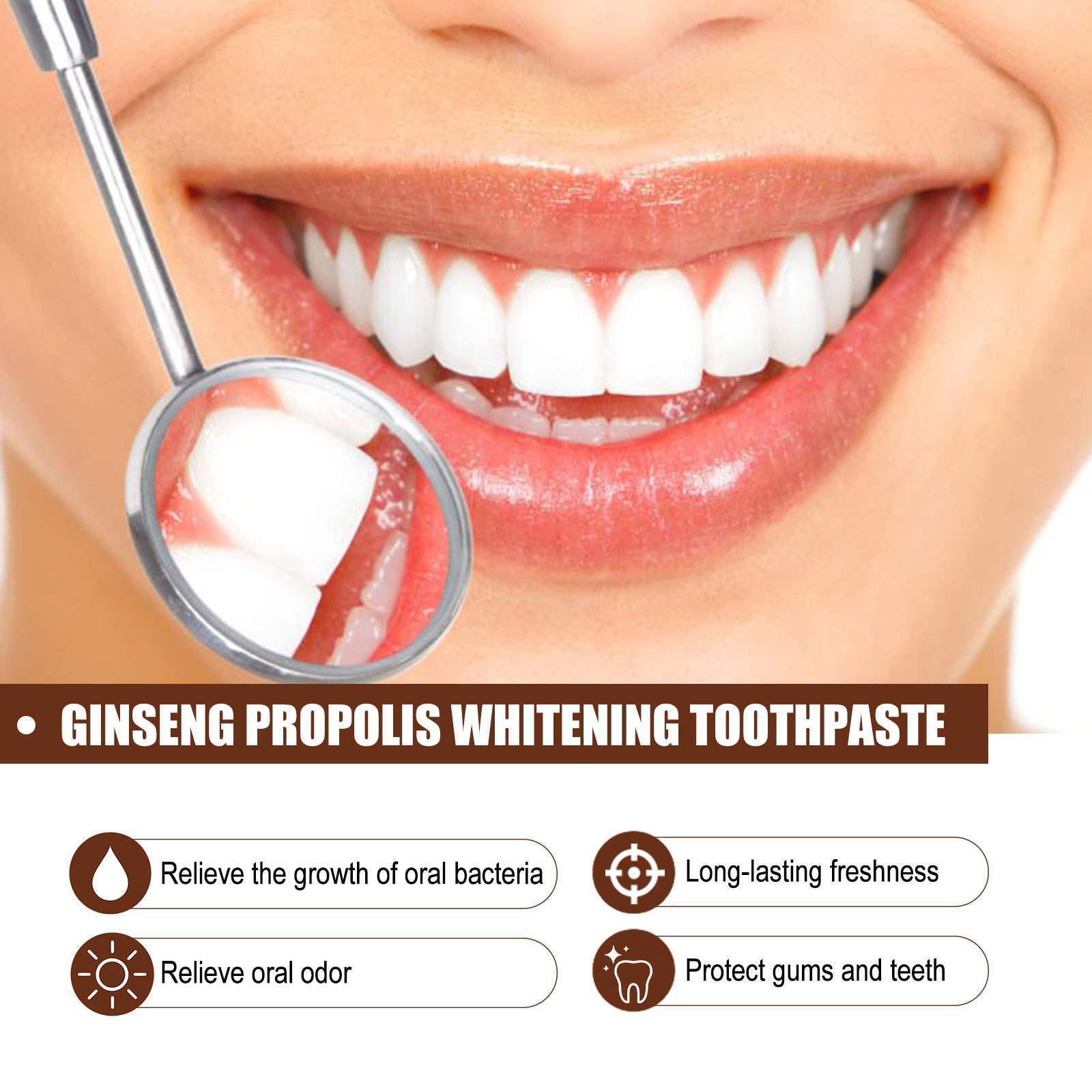 EELHOE Ginseng & Propolis Whitening Toothpaste Beauty dealsniper-net