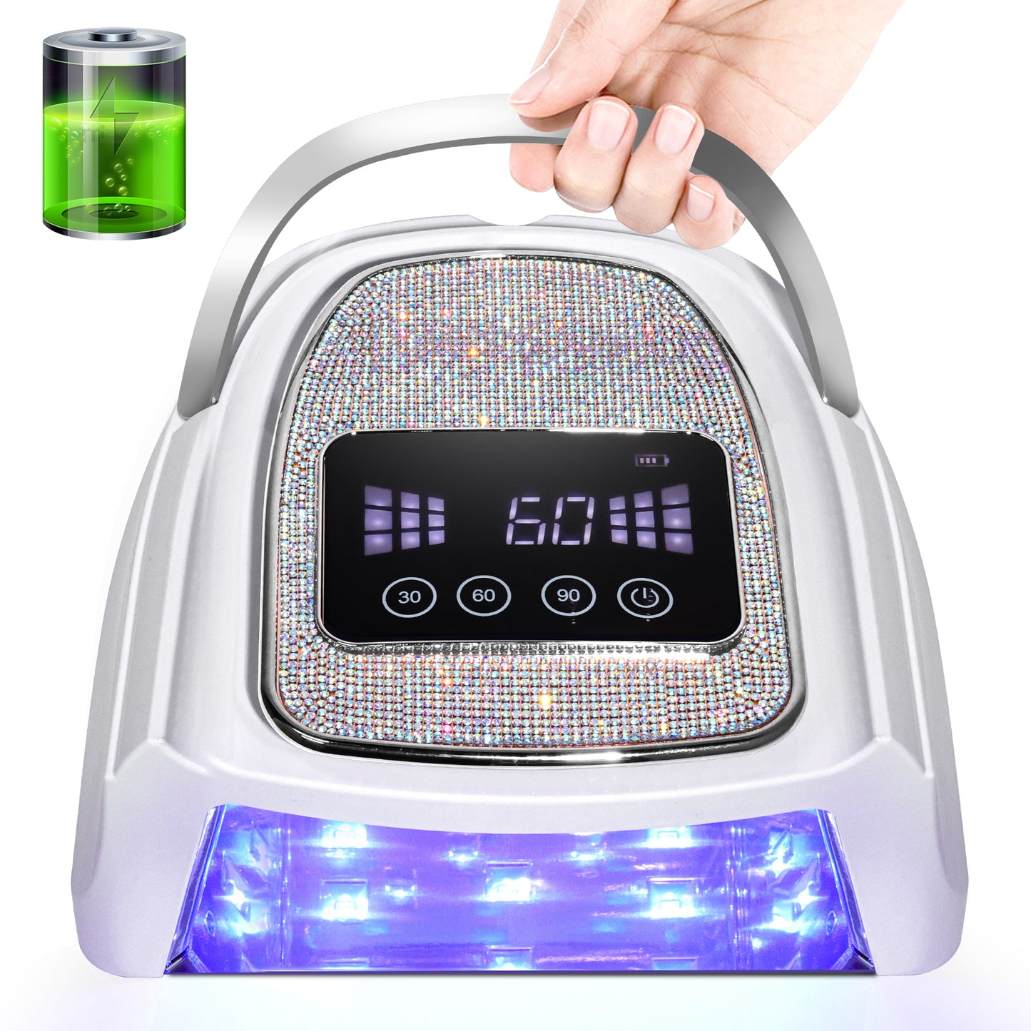 Rechargeable UV LED Nail Lamp Cordless Nail Lamp Beauty dealsniper-net