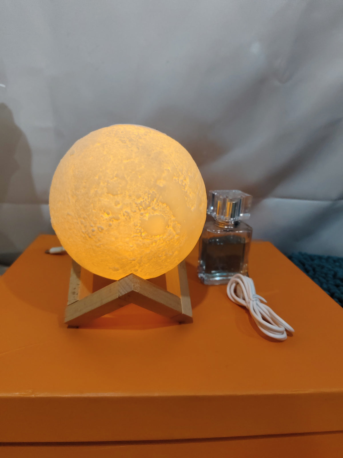 Lunar Humidifier Night Light Bedroom Household Aromatherapy House DealSniper.net