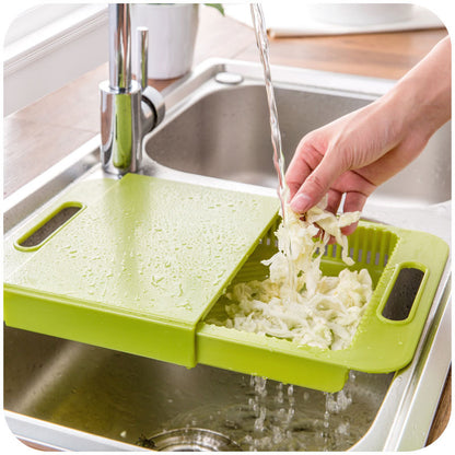 Multifunction Kitchen Chopping Blocks Sinks Drain Basket Kitchen dealsniper-net