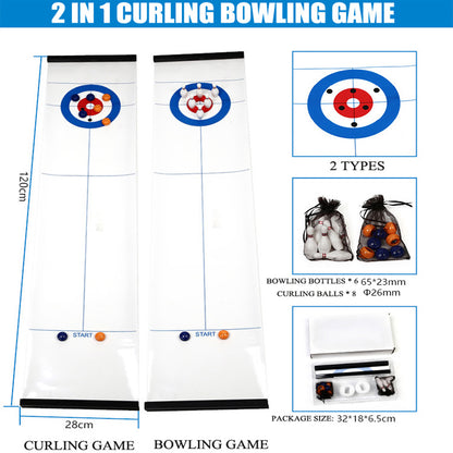Curling table games Kids DealSniper.net Curling bowling