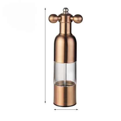 Pepper Mill Gadgets Pepper and Salt Grinder Grinding 4 Color Kitchen dealsniper-net Rose Gold large