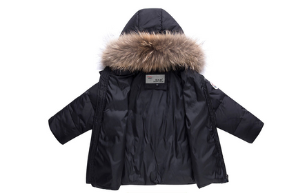 New children's sling down jacket two-piece