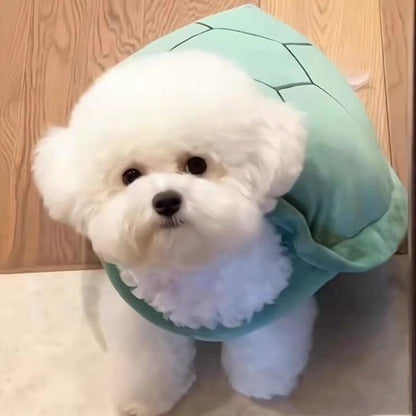 Turtle Shell Pet Vest Funny Clothes Pets Gym From House