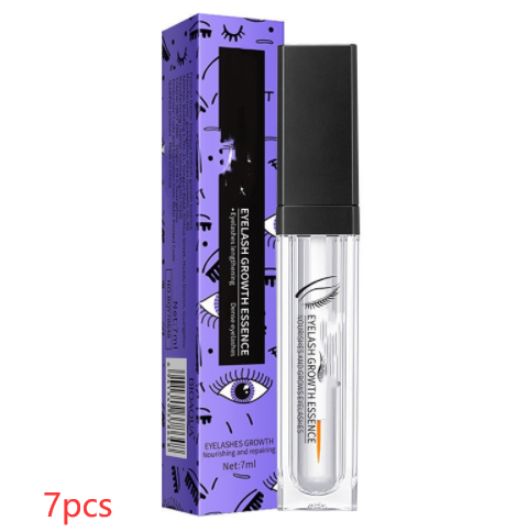 Eyelash Nourishing Liquid Nourish Hair Roots Supplementary Nutrition Deep Nourishment Repair Make Eyelashes Thick Slender Curly Beauty DealSniper.net 7ml 7PCS