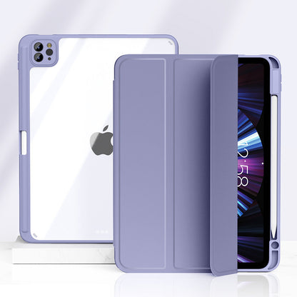 Magnetic Split Protective Case With Pen Slot Electronics dealsniper-net Purple IPad Air3
