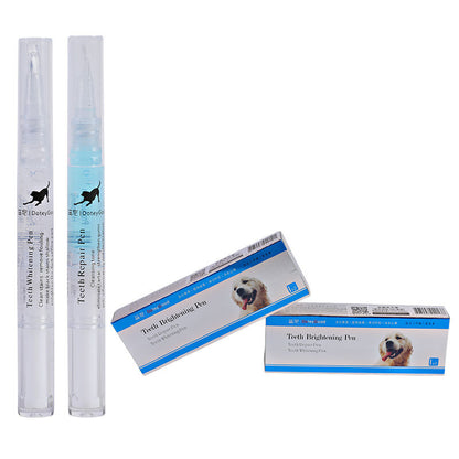 Pet Teeth Repairing Kit For Dog Cat Teeth Cleaning Pen Kit Pets Gym From House
