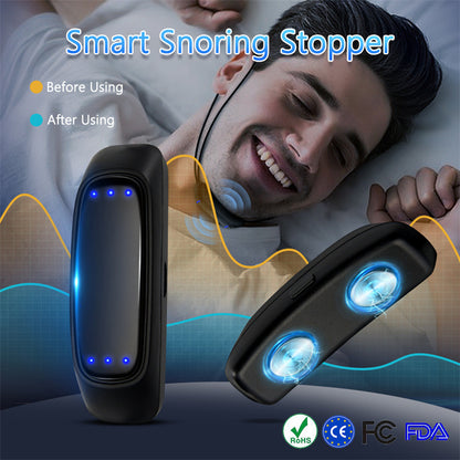 Smart Anti Snoring Device EMS Pulse Snoring Stop Effective Solution