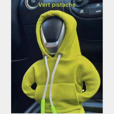 Universal Gear Knob Cover Hoodies Handle Cover Gear Grip Vehicle DealSniper.net Green 12cm 1PC