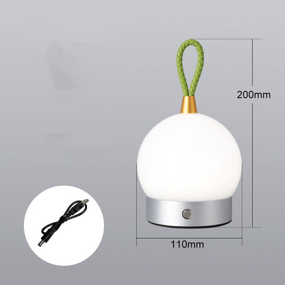 Night Light Camping Atmosphere Charging Fashion Super Birght Home Decor Gym From House Grey USB