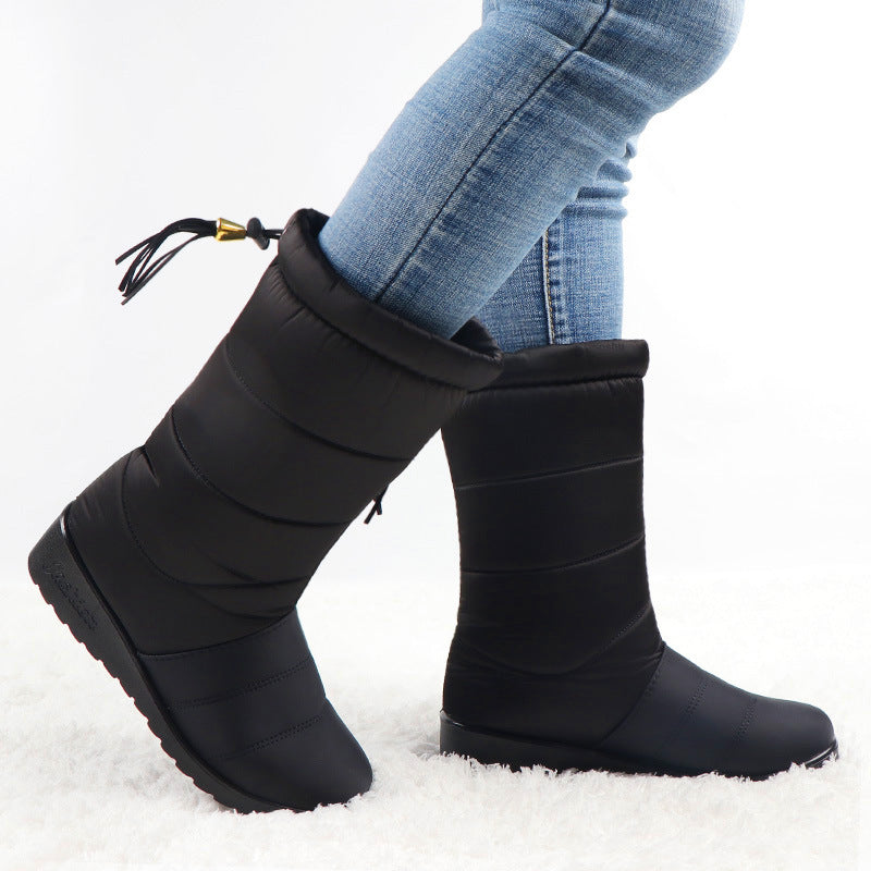 Waterproof snow boots Women DealSniper.net Black 35