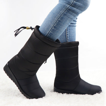 Waterproof snow boots Women DealSniper.net Black 35