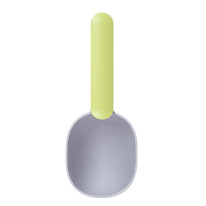 Pet Food Scoop With Ergonomic Bag Clip Handle Pets Gym From House Green