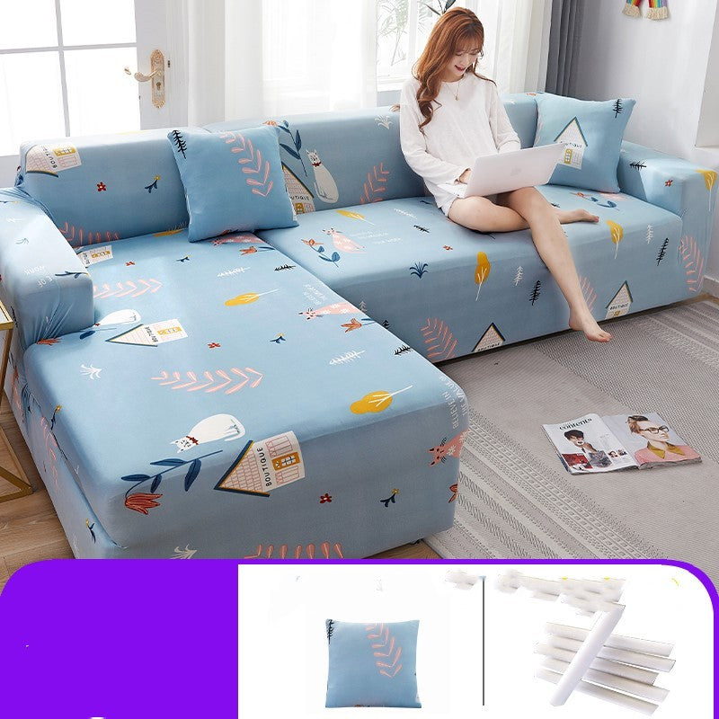 Elastic all-inclusive universal sofa cover House dealsniper-net 10 color L